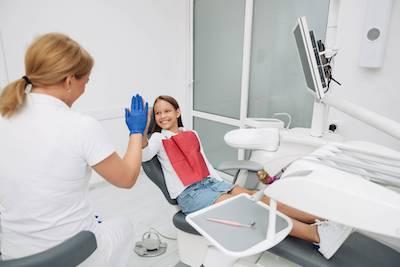 dentist chelsea | patient at dentist