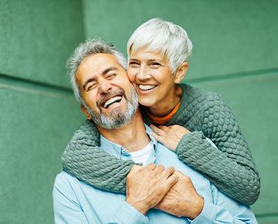 Couple hugging | Chelsea Heights Dentist