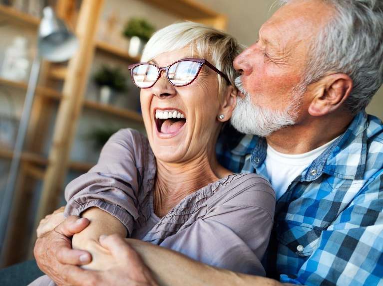 all-on-x implants chelsea heights | couple laughing