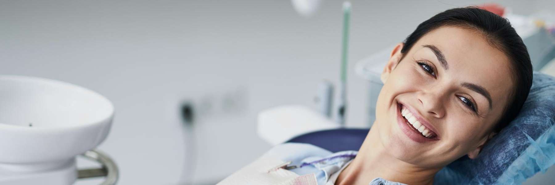 Woman at dentist in chelsea heights