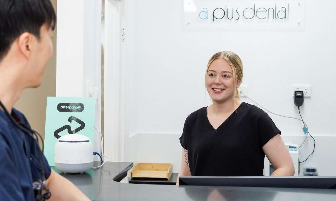 front desk at chelsea heights dentist