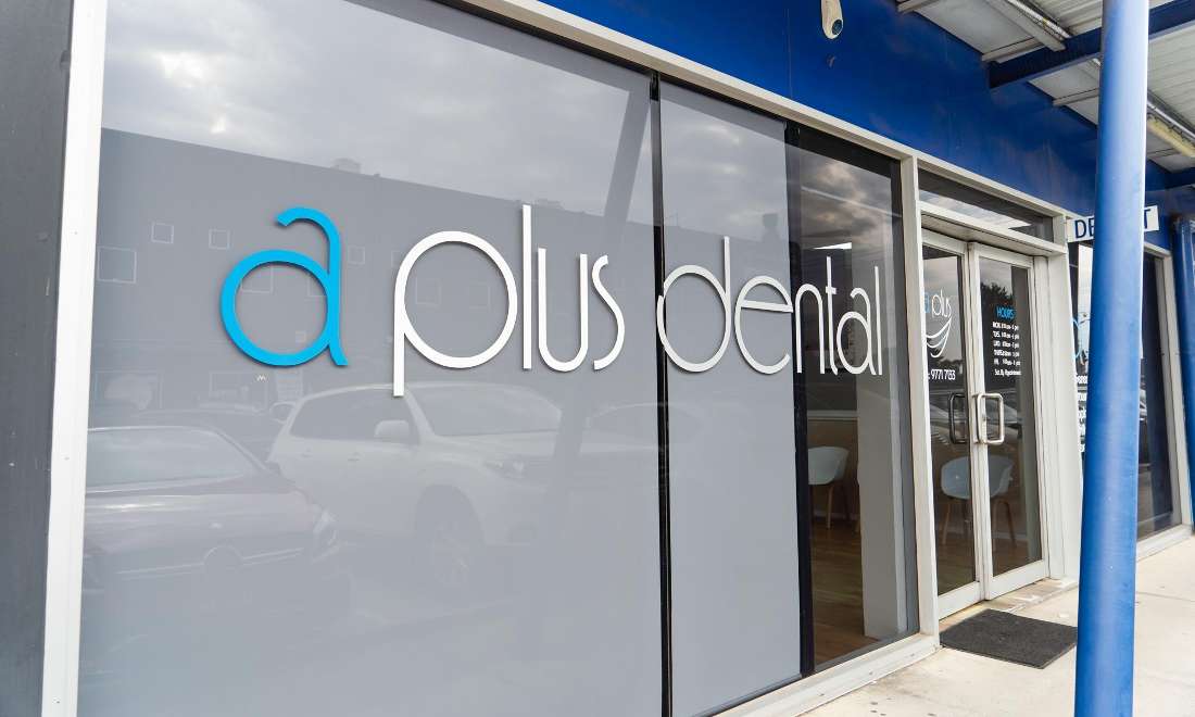 Front of a plus dental in chelsea heights